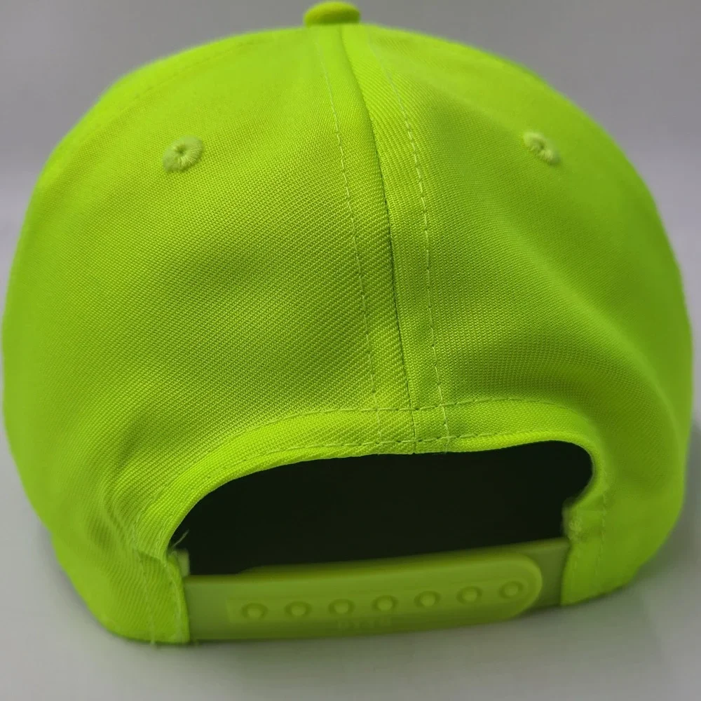 Elmer Fudd Hat Snapback Neon Green Looney Tunes Hunting Logo Cartoon Novelty Men